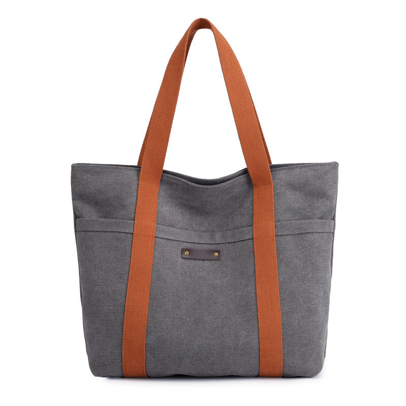 Chic Canvas Everyday Tote Bag for Women