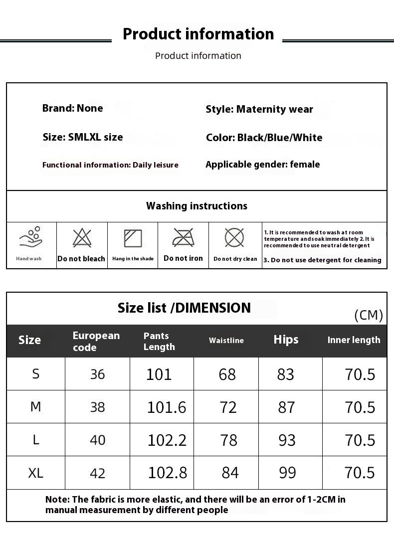 Maternity Skinny Jeans - High Waist Belly Support