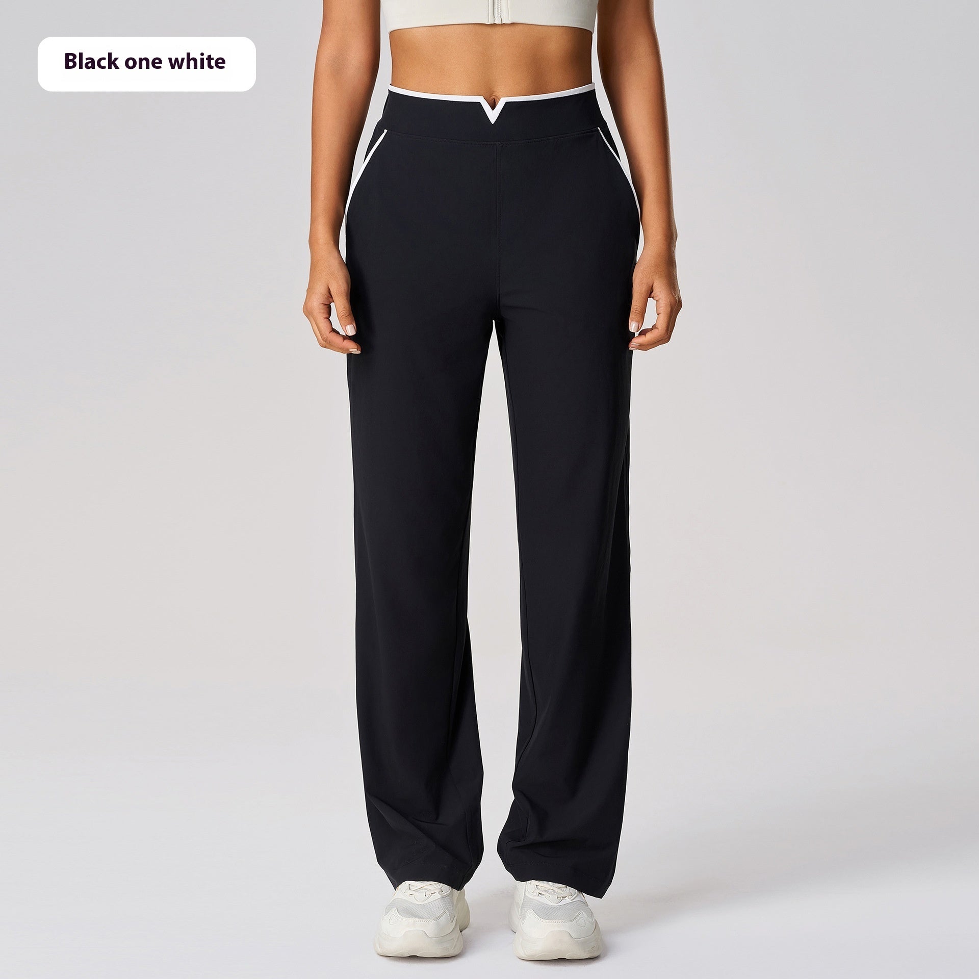 Comfortable Breathable High Waist Wide Leg Activewear Pants for Women