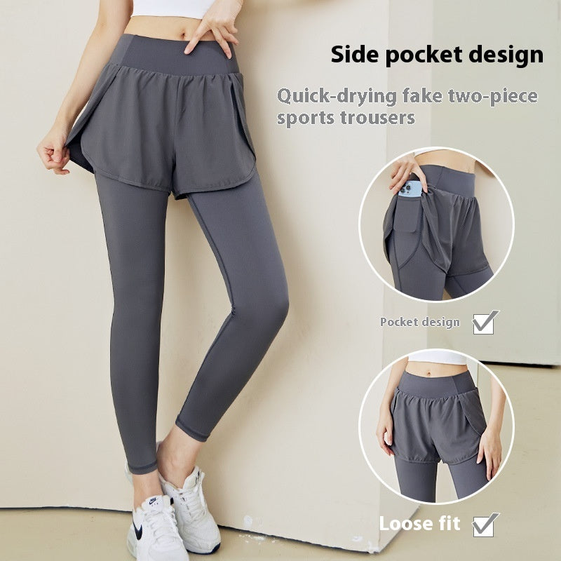 Comfortable Breathable Nylon Spandex Loose Fit Training Joggers with Pockets