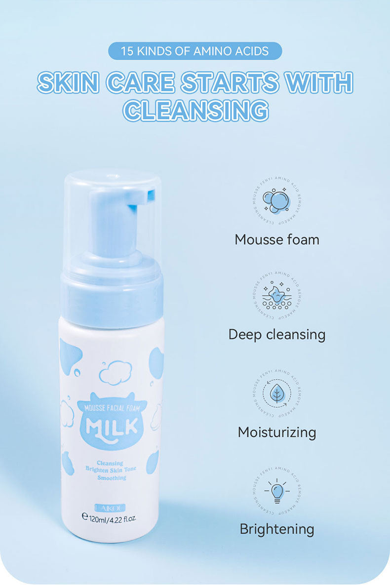 Pore Cleansing Facial Foam with Hyaluronic Acid