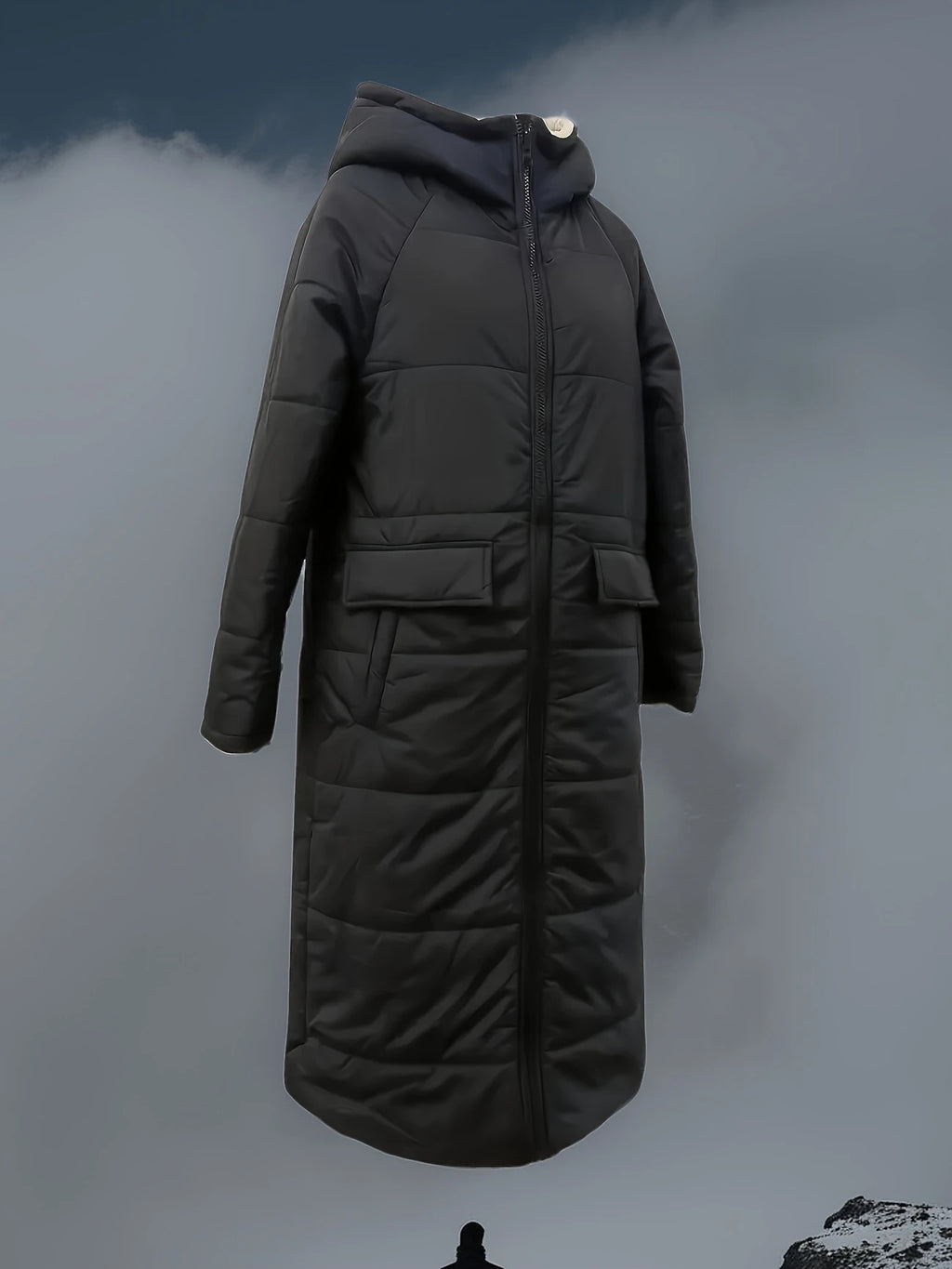 Cozy Quilted Sherpa Lined Winter Coat for Everyday Style