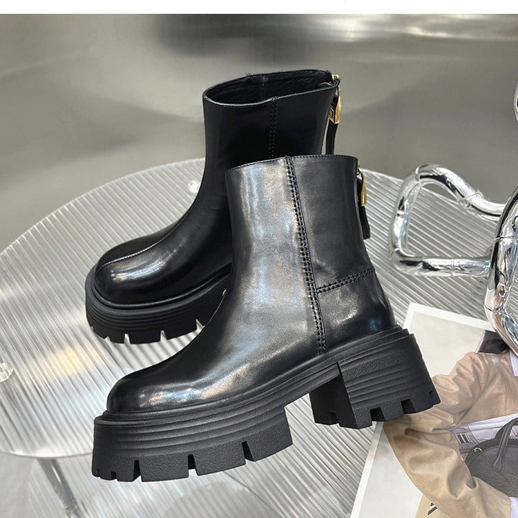 Sloane Platform Ankle Boots