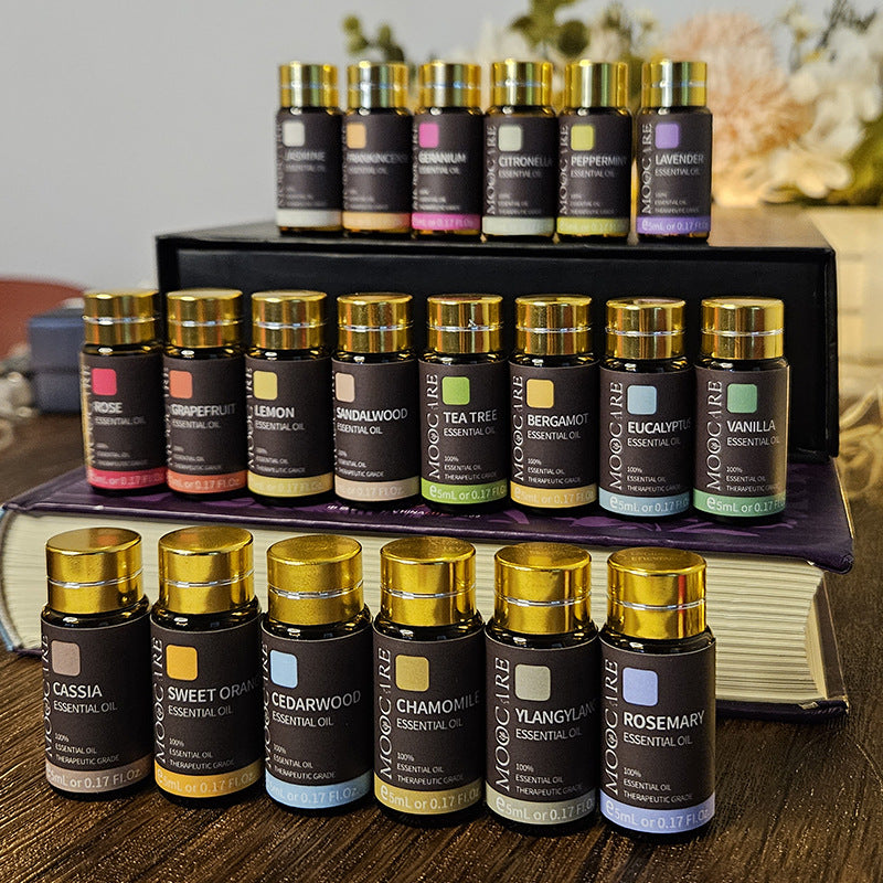Therapeutic Grade Essential Oil Set - 20 Pure Aromas