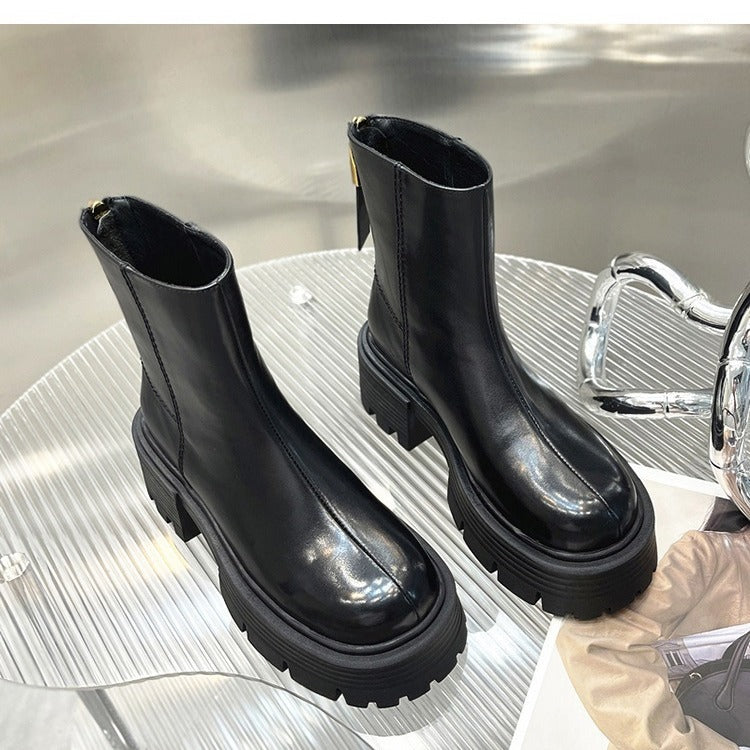 Sloane Platform Ankle Boots
