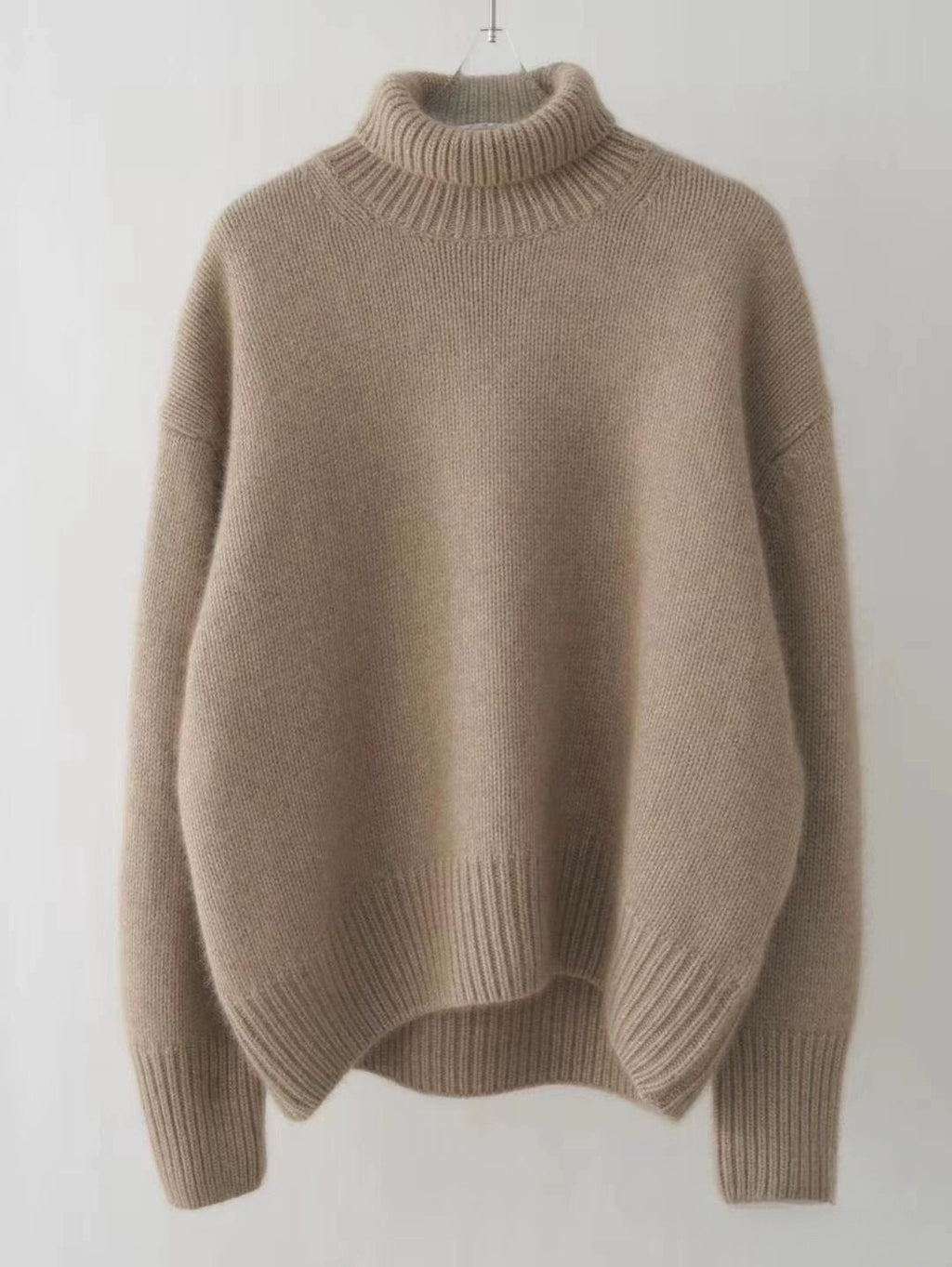 Cozy Effortless Turtleneck Knit Sweater for Everyday Chic Style