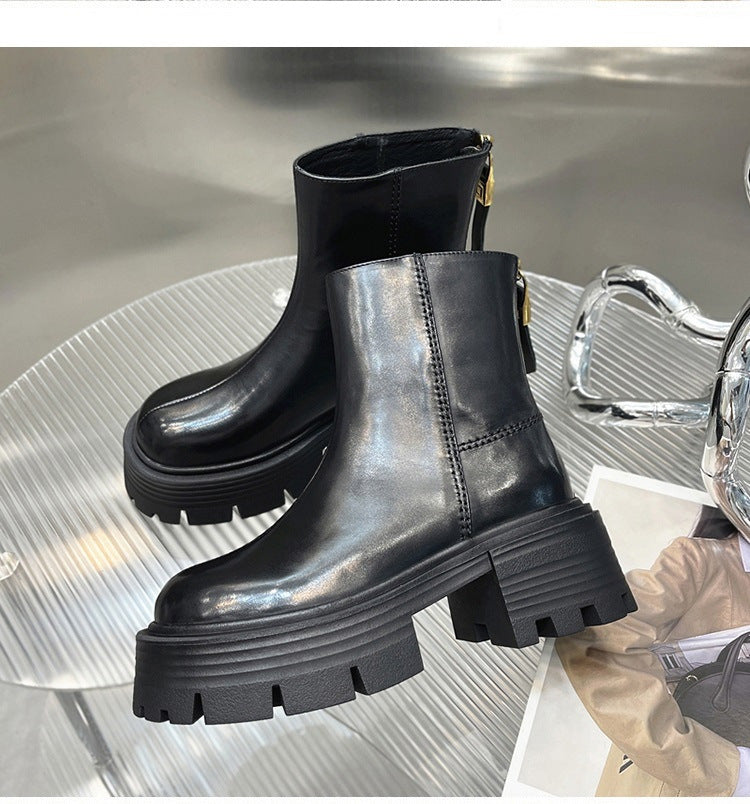 Sloane Platform Ankle Boots