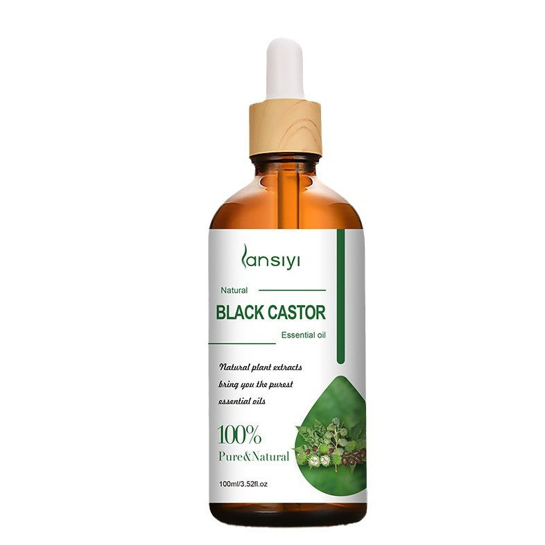 Pure Black Castor Oil – Hydrating Body & Hair Elixir