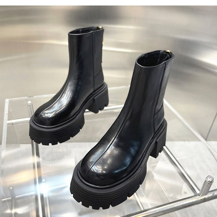 Sloane Platform Ankle Boots