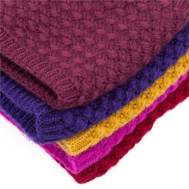 Cozy Knit Neck Warmer Scarf - Soft & Warm