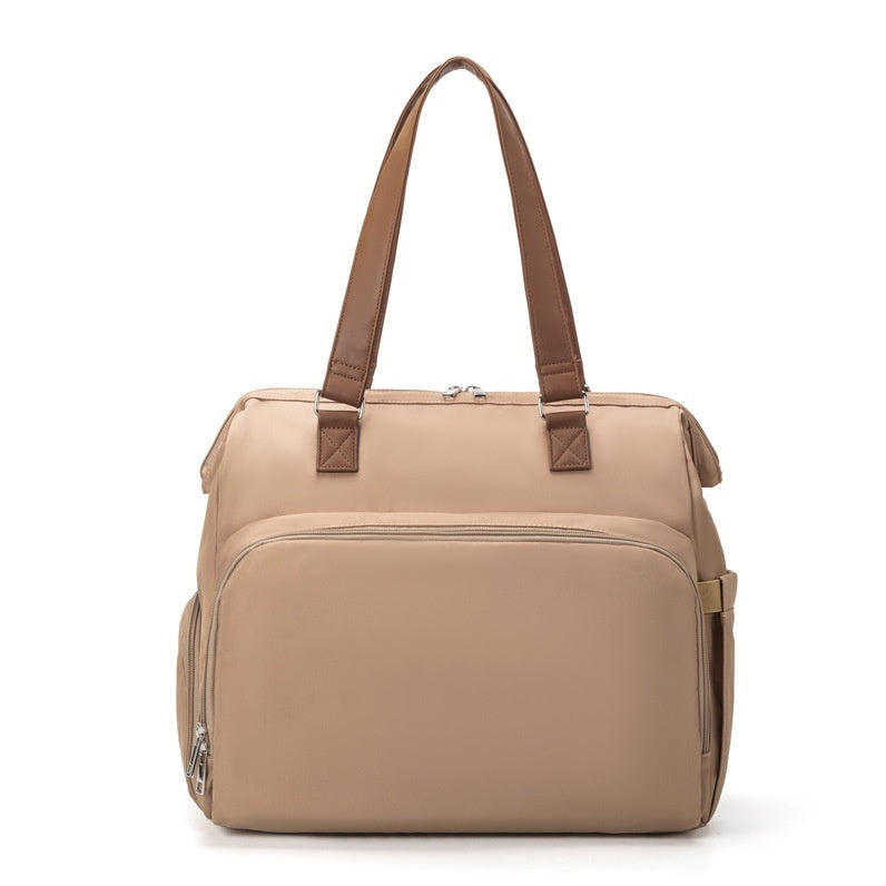 Spacious Maternity Diaper Backpack with Multi-functional Storage and Comfortable Carry
