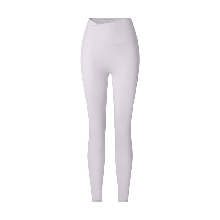 High Waist Shimmering Active Leggings for Yoga and Performance Workouts