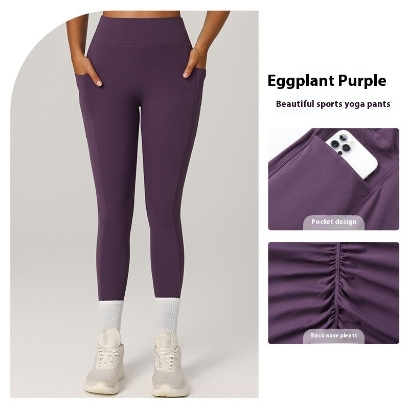 High Waist Shaping Quick Dry Breathable Active Leggings for Yoga and Fitness