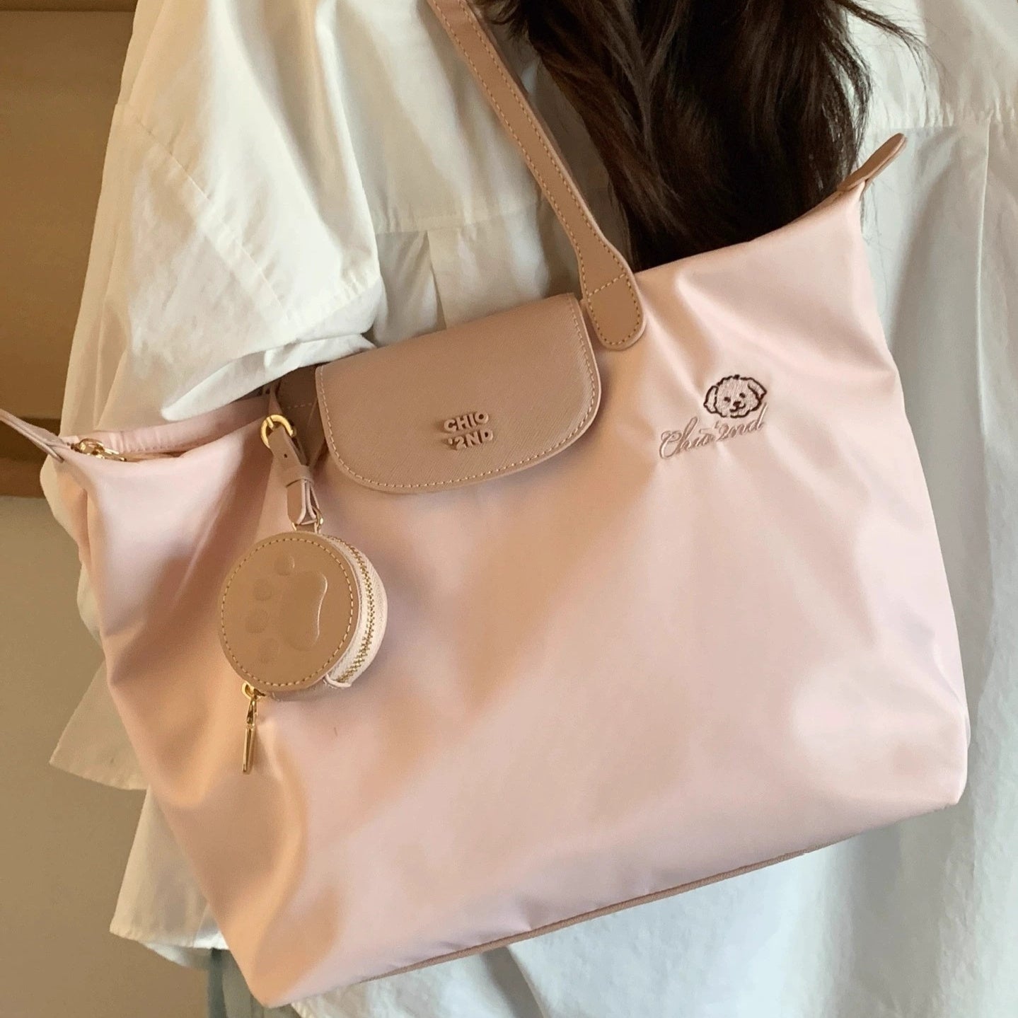 Chic Oxford Cloth Tote Bag - Large Capacity & Portable