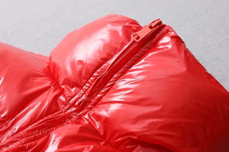 Chic Glossy Padded Puffer Jacket for Trendy Winter Warmth and Style