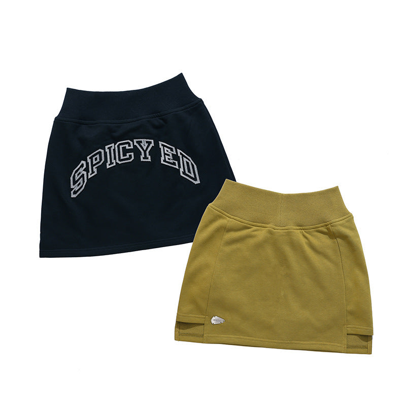 Fashionable Embroidered Cotton A-line Mini Skirt for Effortless Everyday Style