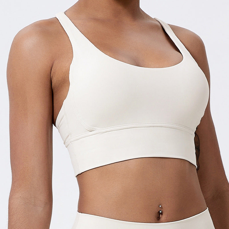Nude Feel Sports Bra for Exercise & Fitness