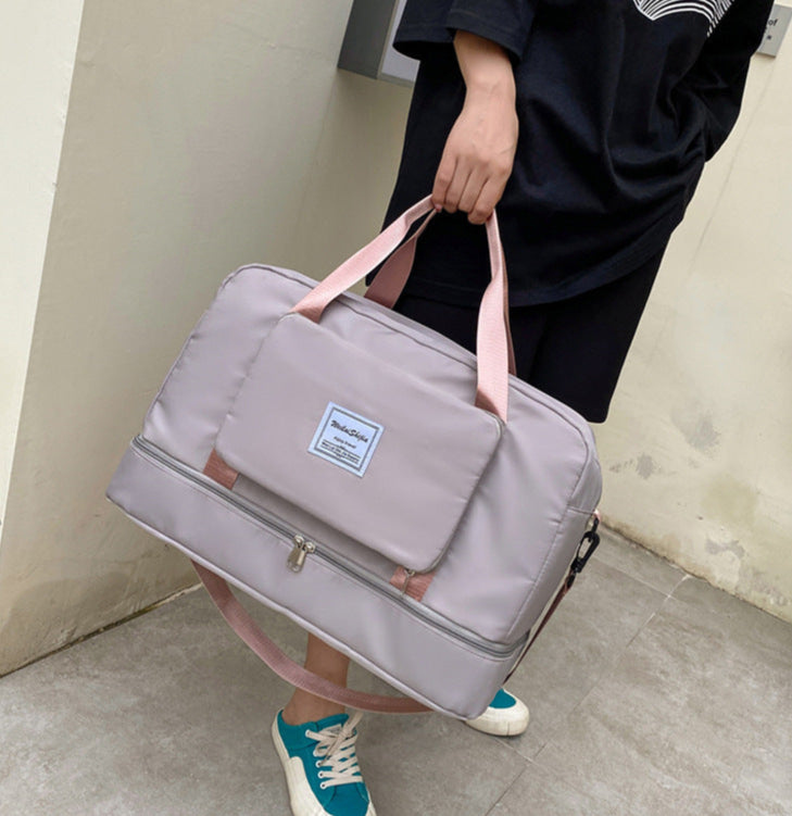 Versatile Foldable Travel & Gym Duffel Bag for Women