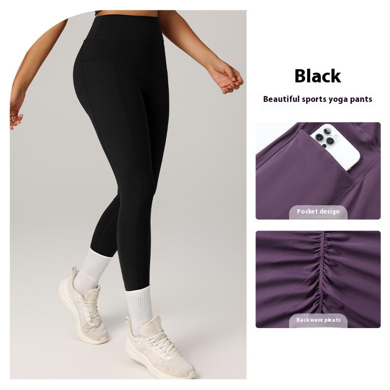 High Waist Shaping Quick Dry Breathable Active Leggings for Yoga and Fitness