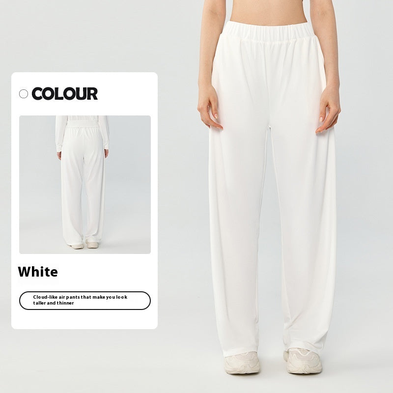 Women's Cloud Air Wide-Leg Yoga & Lounge Pants - Breathable Comfort