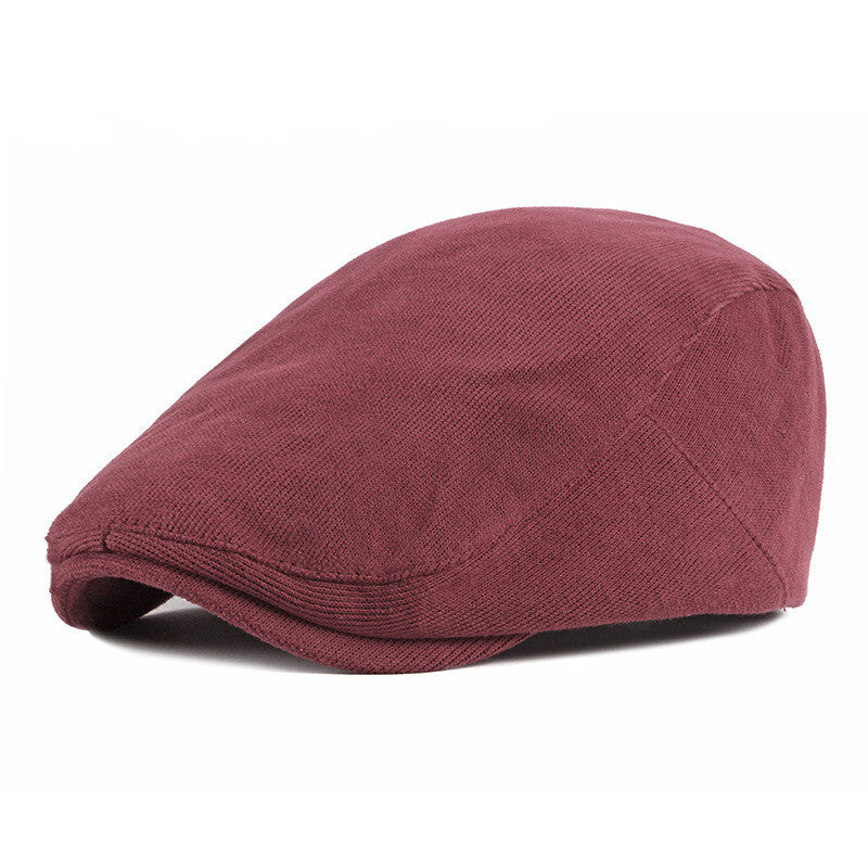 Cotton Beret Cap for Women - Adjustable & Stylish