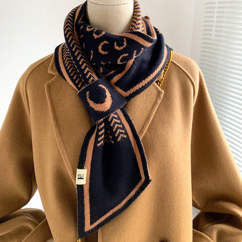 Cozy Striped Knit Scarf | Warm & Stylish Accessory