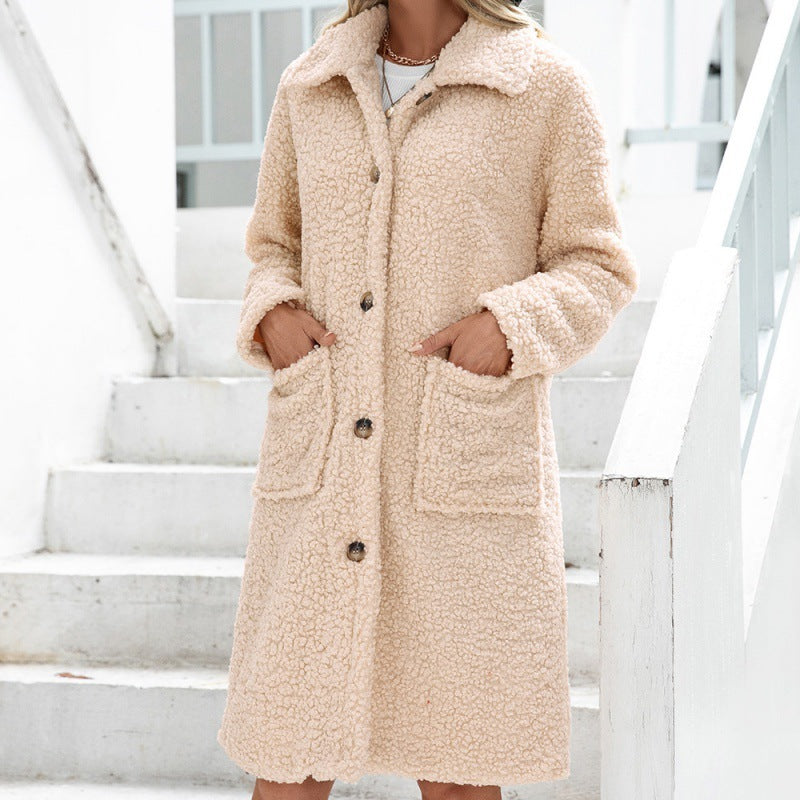Cozy Longline Teddy Coat