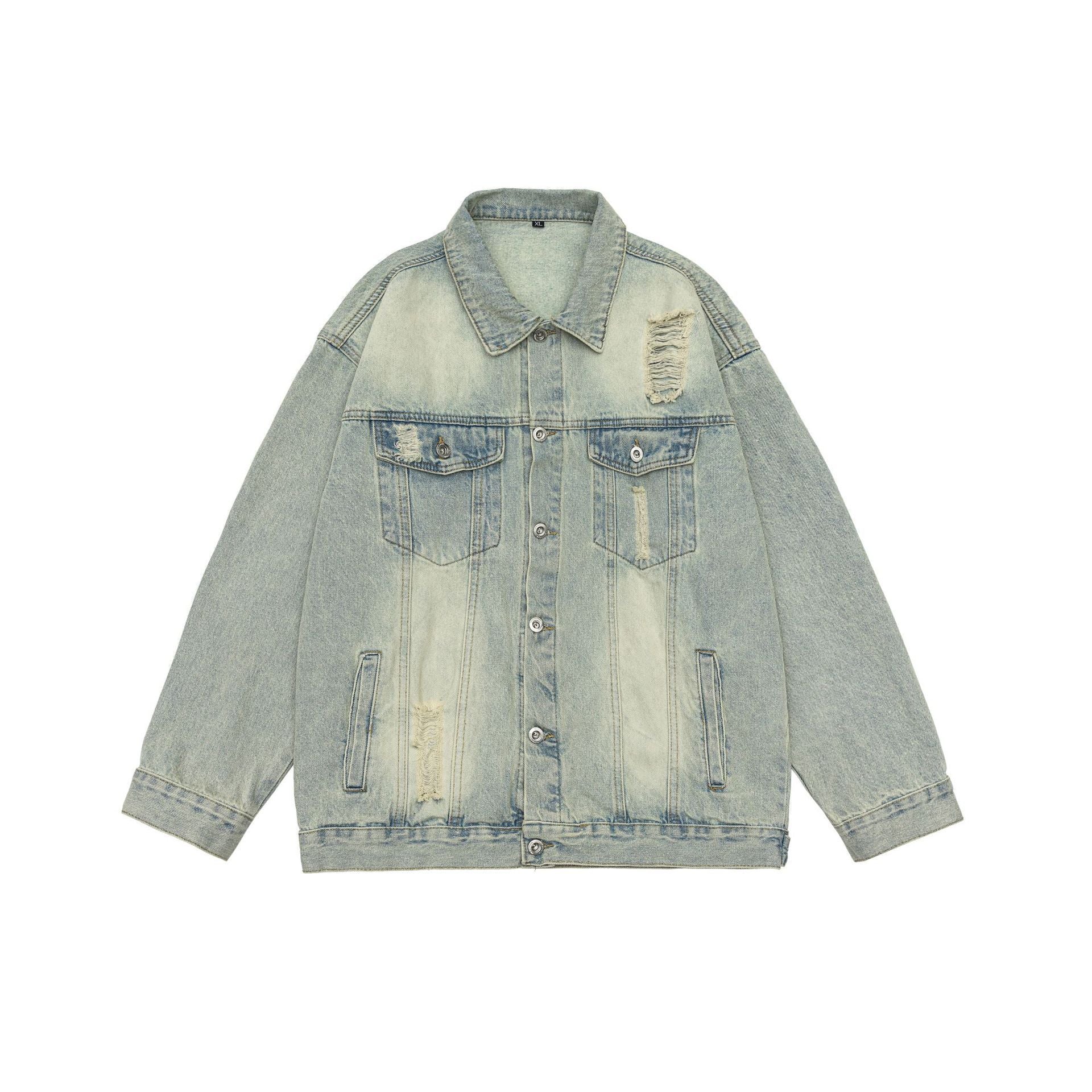 Cozy Faux Fur Lined Oversized Denim Jacket for Effortless Style