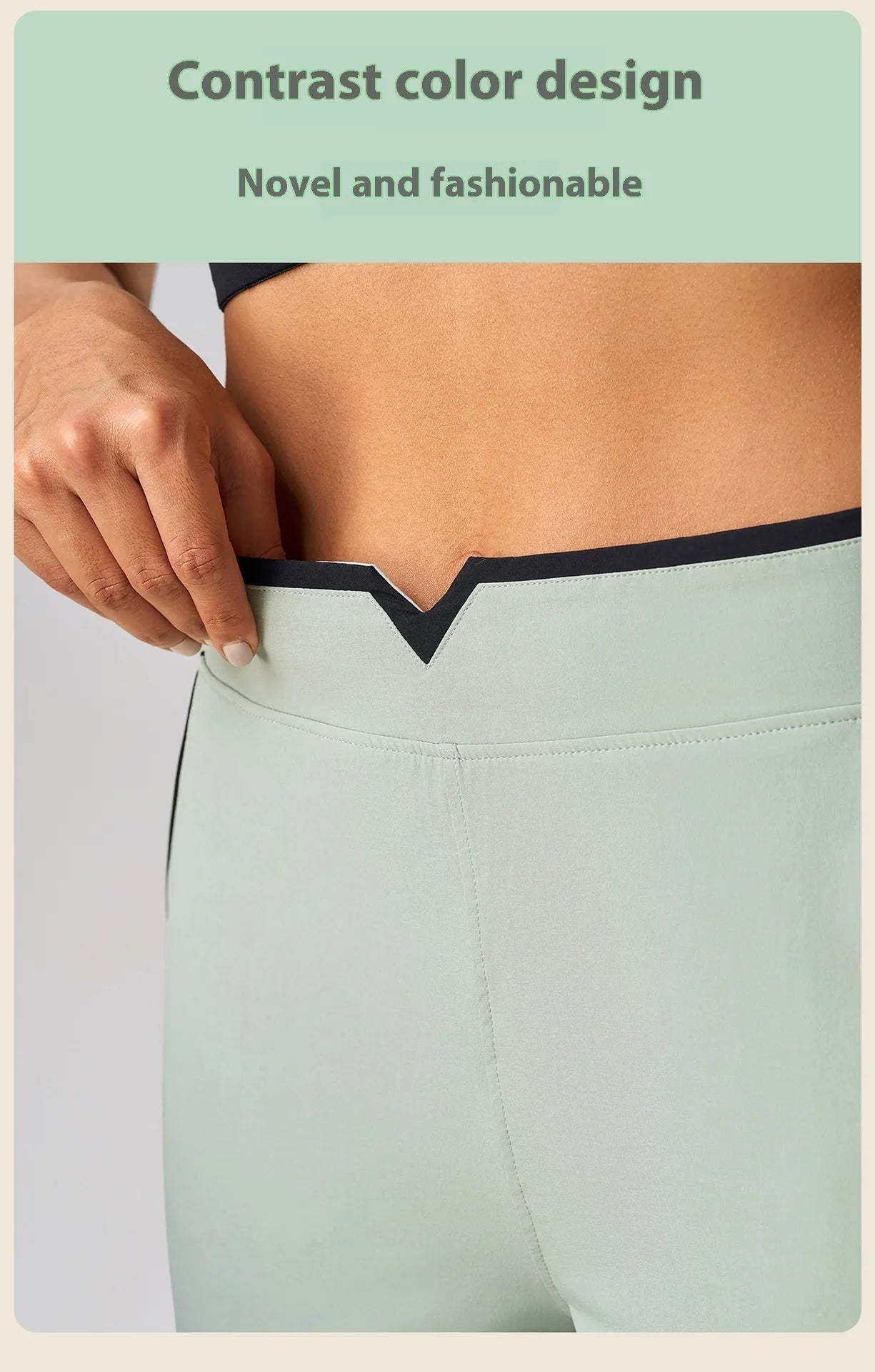 Comfortable Breathable High Waist Wide Leg Activewear Pants for Women