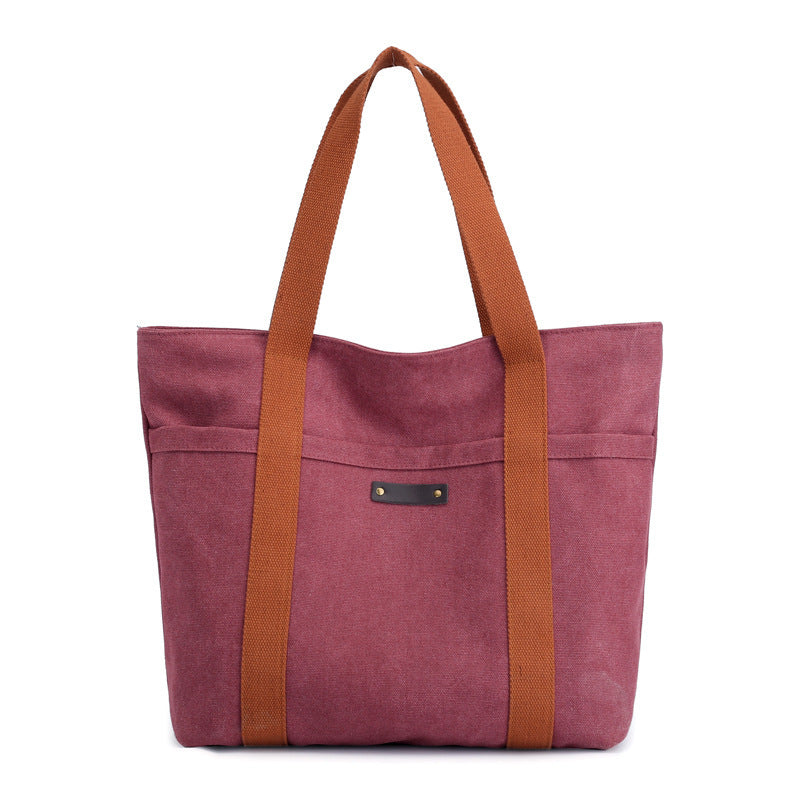Chic Canvas Everyday Tote Bag for Women