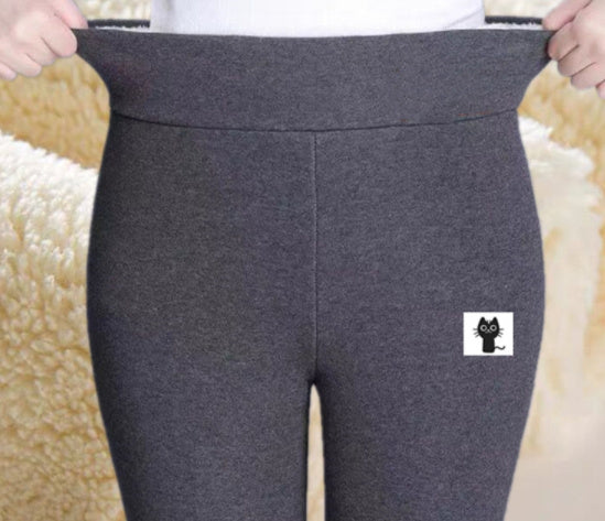 Cozy Warm Fleece Lined Winter Leggings for Women Soft Comfortable Thermal Trousers