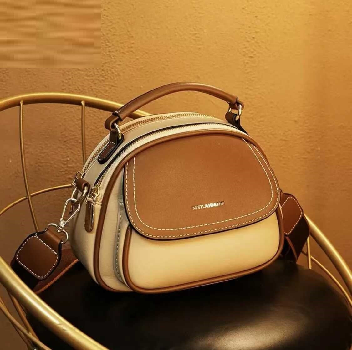 Elegant Everyday Crossbody Shoulder Bag with Dual Carry Handles