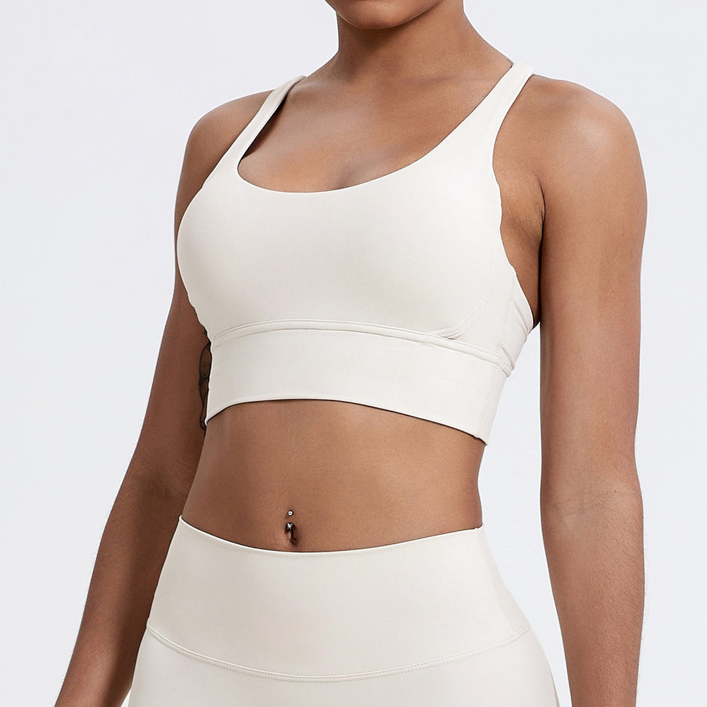 Nude Feel Sports Bra for Exercise & Fitness