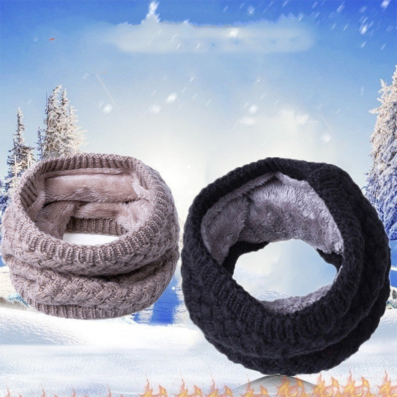 Cozy Knit Neck Warmer Scarf - Soft & Warm