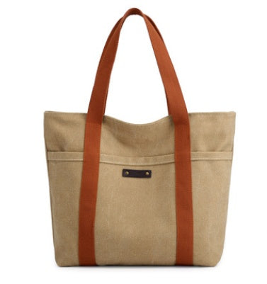 Chic Canvas Everyday Tote Bag for Women