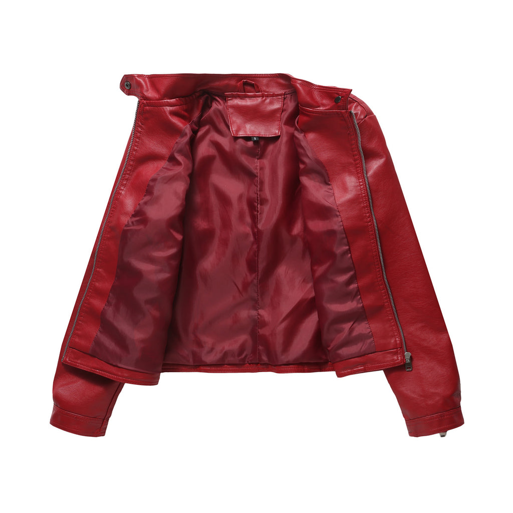 Chic Faux Suede Cropped Jacket Perfect for Effortless Casual Autumn Style