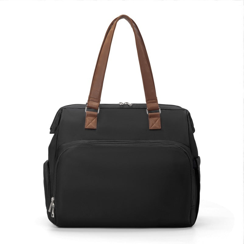 Spacious Maternity Diaper Backpack with Multi-functional Storage and Comfortable Carry