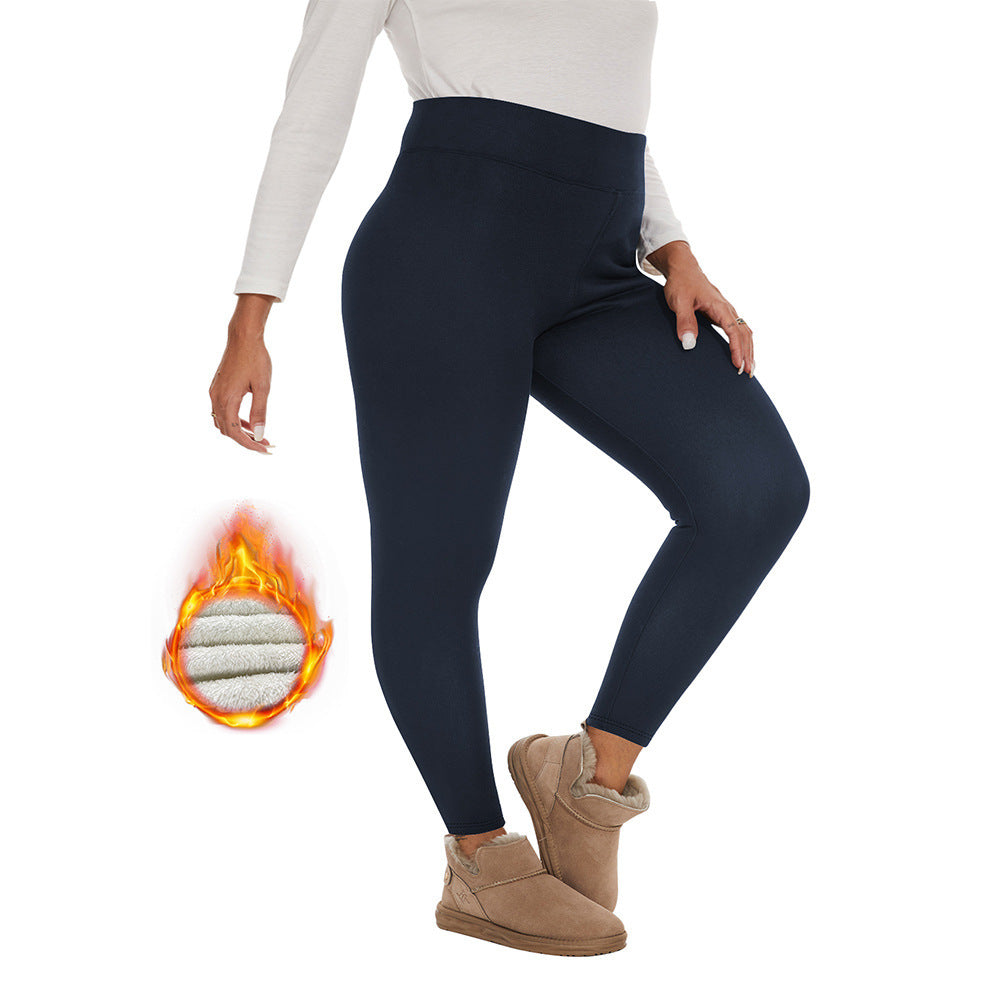 Fleece-Lined Thermal Leggings for Women - Ultimate Winter Warmth