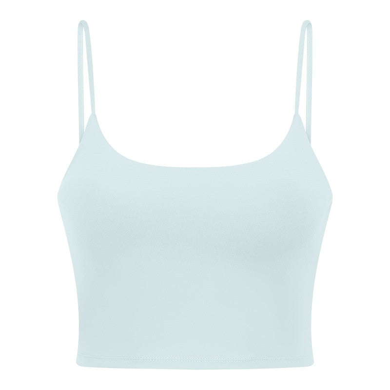 Women's Seamless Activewear Sports Bra Crop Top with Removable Padding for Yoga and Training