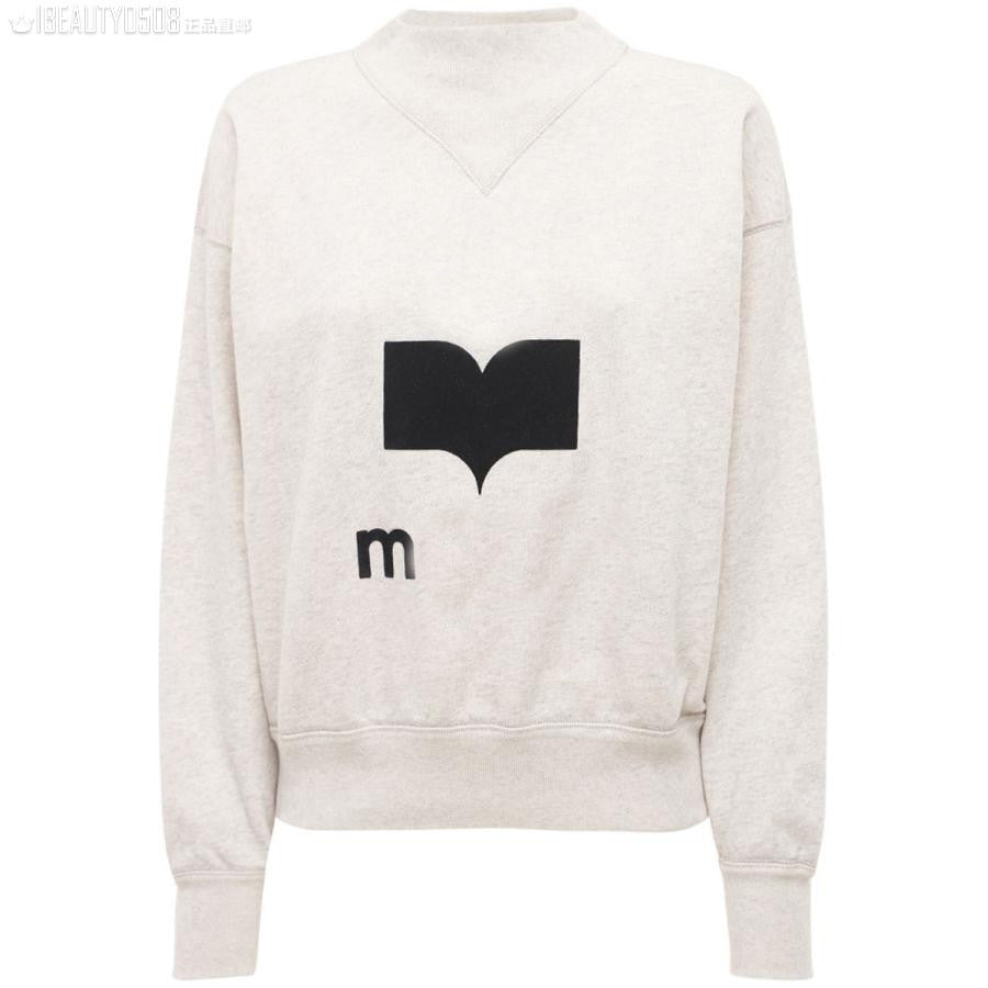 Comfortable Loose Fit Korean Style Cotton Graphic Sweatshirt