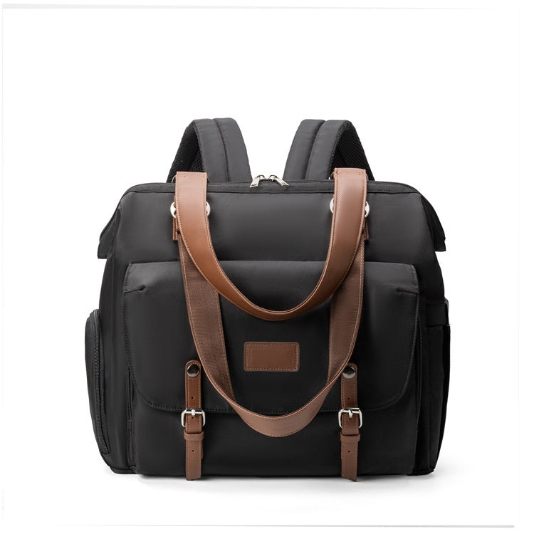 Spacious Maternity Diaper Backpack with Multi-functional Storage and Comfortable Carry