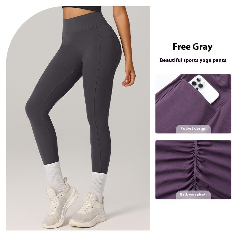 High Waist Shaping Quick Dry Breathable Active Leggings for Yoga and Fitness