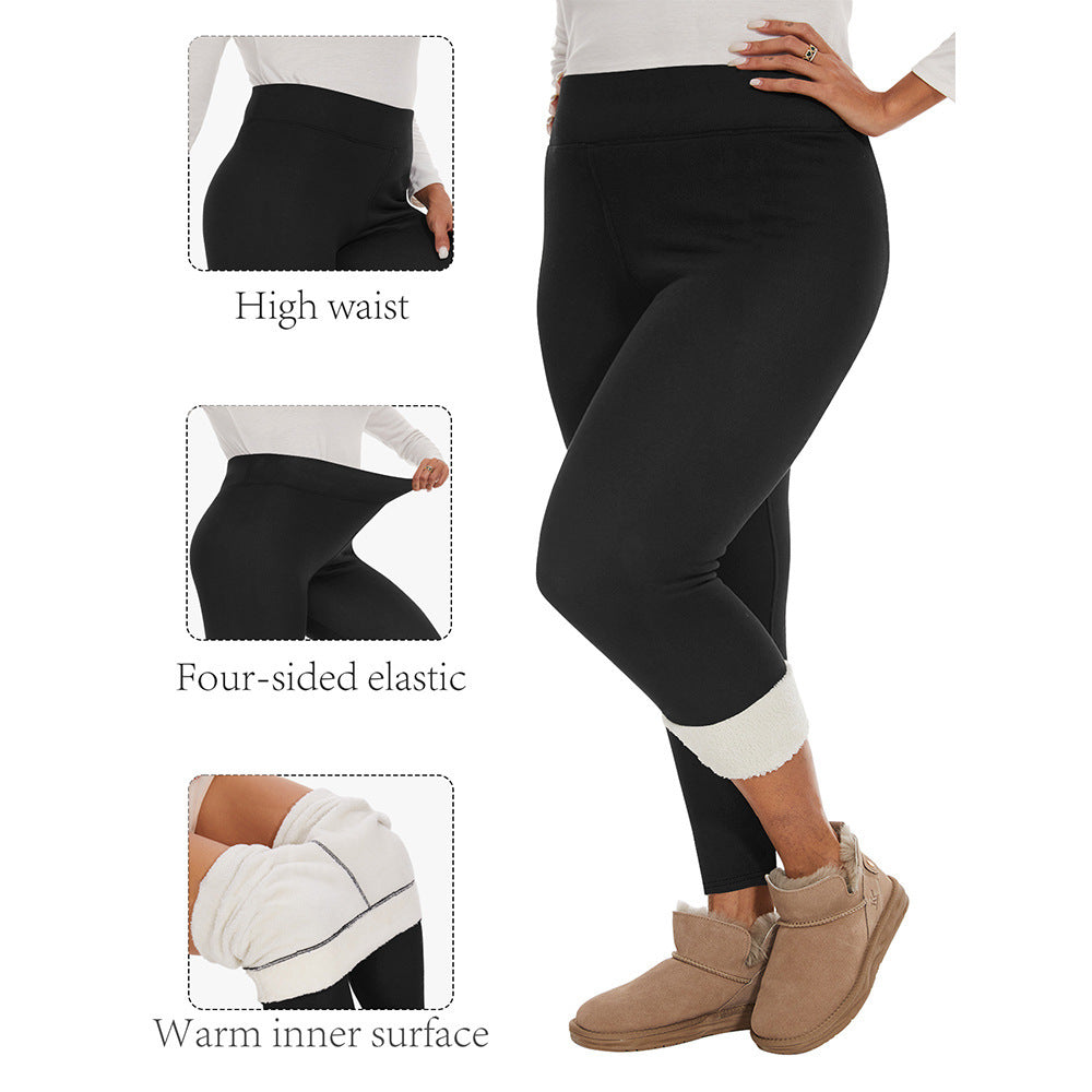 Fleece-Lined Thermal Leggings for Women - Ultimate Winter Warmth