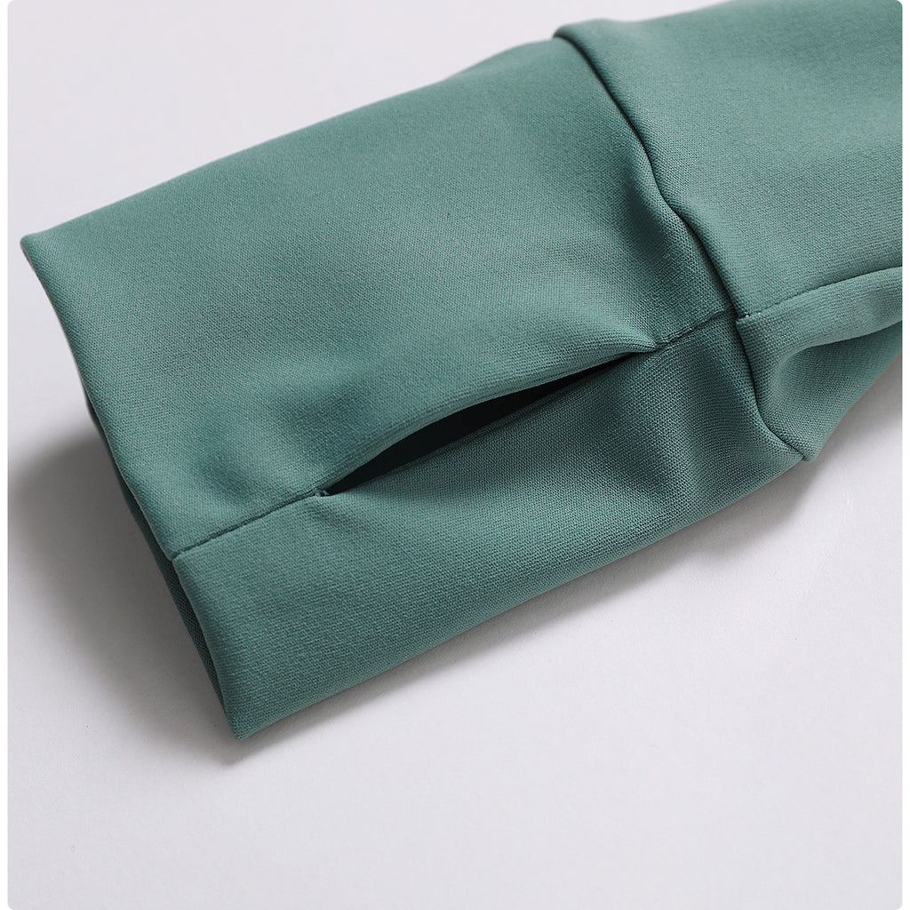 Women's Activewear Crop Jacket - Yoga & Running Full-Zip Top