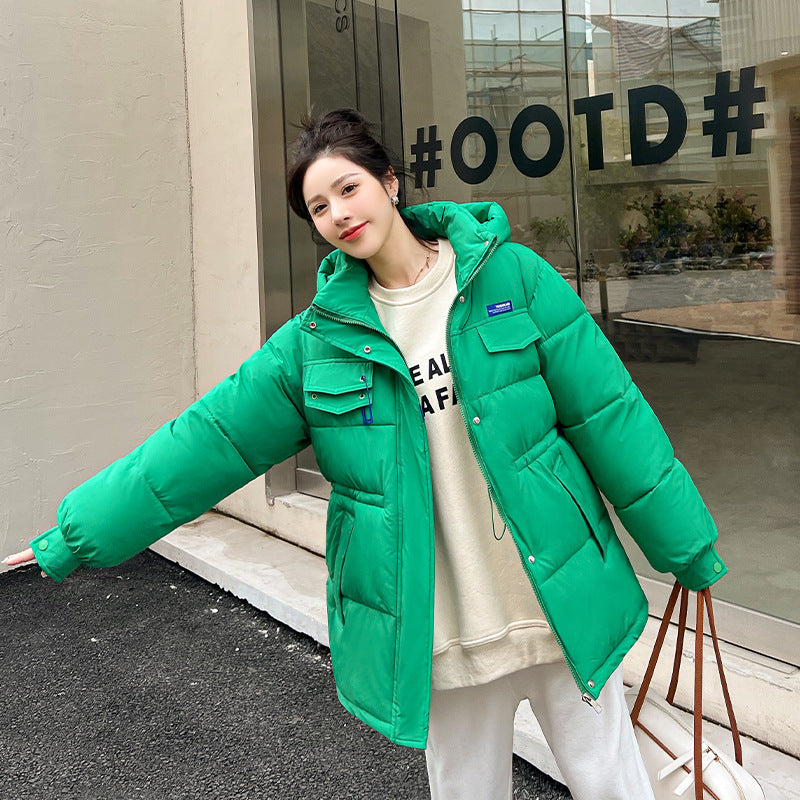 Cozy Oversized Hooded Puffer Jacket Warm Winter Essential
