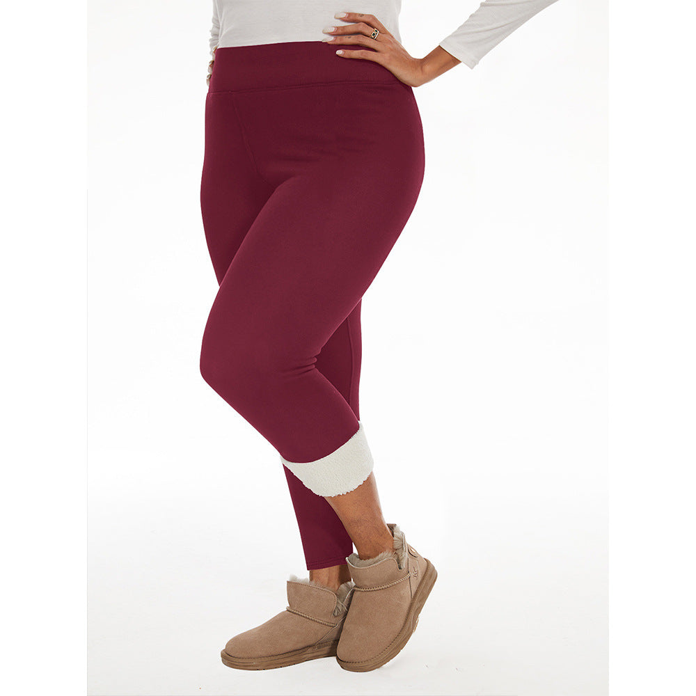Fleece-Lined Thermal Leggings for Women - Ultimate Winter Warmth