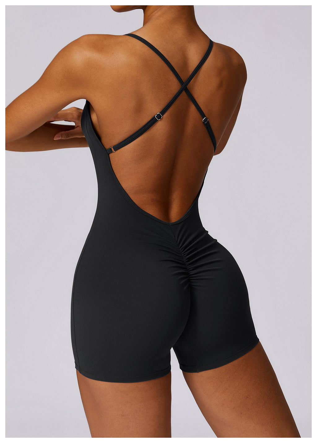 Dynamic Quick Drying Performance Activewear Romper for Intense Workouts