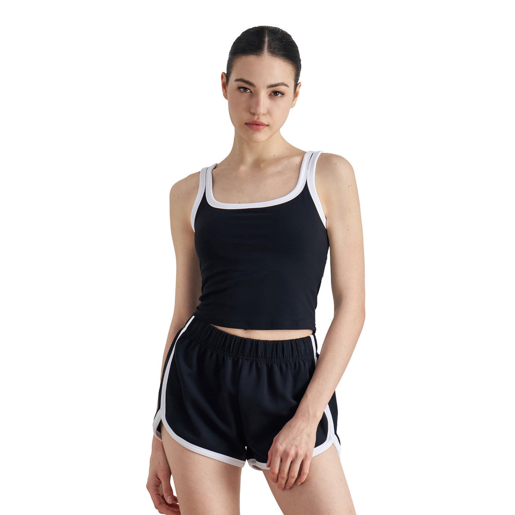Nude Feel U-neck Beauty Back Activewear Sports Vest for Yoga and Gym
