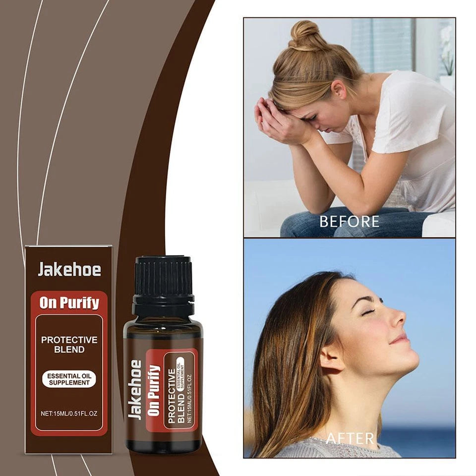 Protective Aromatherapy Essential Oil 15ml - 2Pcs